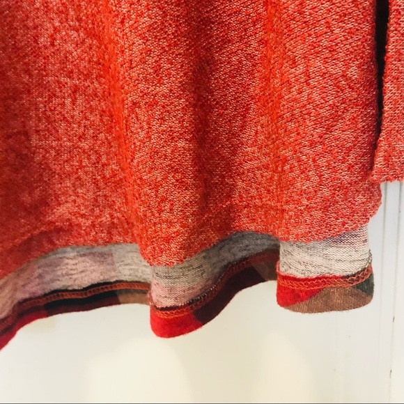 Wonderland of Orange Mixed Print Tunic - Picture 8 of 11